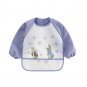 Cute Baby Bibs Toddler Baberos Bavoir Waterproof Long Sleeve Apron Cartoon Animals Children