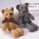 15CM Bear Stuffed Plush Toys Baby Cute Dress Key pendant Pendant Dolls Gifts Birthday