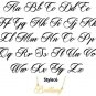 PERSONALIZED 14K GOLD PLATED NAME PLATE NECKLACE Any name Any Style Ship from US