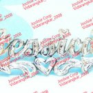 PERSONALIZED STERLING SILVER 925 SINGLE NAME PLATE CHAIN NECKLACE * FREE SHIP