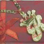 PERSONALIZED 14K GP 3D DOUBLE PLATED SCRIPT INITIAL PENDANT W/ ROLEX CROWN