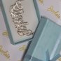 PERSONALIZED STERLING SILVER .925 SINGLE NAME PLATE CHAIN NECKLACE * FREE SHIP