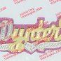 PERSONALIZED 14K GOLD PLATED ANY COLOR GLITTER BACKGROUND ANY NAME/COLR UP TO 9