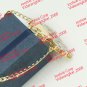 PERSONALIZED 14K GP 3D DOUBLE PLATED SCRIPT NAME PLATE NECKLACE W/ROLEX CROWN