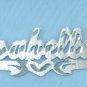 PERSONALIZED SINGLE 14K GOLD PLATED  NAME PLATE (16 POPULAR STYLES TO CHOOSE)