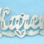PERSONALIZED SINGLE 14K GOLD PLATED  NAME PLATE (16 POPULAR STYLES TO CHOOSE)