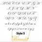 PERSONALIZED 14K GOLD PLATED NAME PLATE NECKLACE 9 Popular Styles Free US Ship