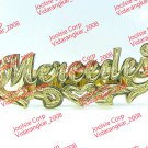 PERSONALIZED 14K GOLD PLATED TWO 2 FINGER NAME RING ( ANY NAME/ANY SIZE)