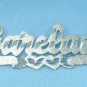PERSONALIZED 14K GOLD PLATED SINGLE NAME PLATE (16 STYLES ) FREE CHAIN & SHIP