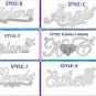 PERSONALIZED SINGLE GOLD PLATED ANY NAME ANY STYLE PLATE NECKLACE FREE CHAIN