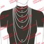 PERSONALIZED 14K GP 3D DOUBLE PLATED NAME NECKLACE BRACELET SET