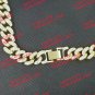 PERSONALIZED GP 3D CZ CUBAN 3" JUMBO DOUBLE PLATED SCRIPT NAME PLATE NECKLACE