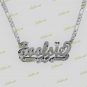 Personalized Gold Plated / 2TONE DOUBLE Name Plate Necklace ANY NAME MORE OPTION