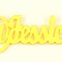 PERSONALIZED 18K GOLD PLATED @ twitter STYLE ANY NAME PLATE NECKLACE US SELLER