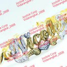 PERSONALIZED 14K GOLD PLATED  NAME BRACELET HEART & KISSES XO (ANY NAME) US SHIP