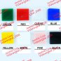 PERSONALIZED 14K GP TWO 2 NAMES ANY NAME COLOR PLASTIC ONYX BACKGROUND NECKLACE