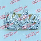 PERSONALIZED 14K GOLD PLATED FLAT NAME RING W/ HEART  ANY NAME UP TO 7 LETTERS
