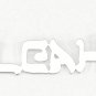 PERSONALIZED .925 STERLING SILVER HEBREW LOOK ANY NAME PLATE NECKLACE US SELLER
