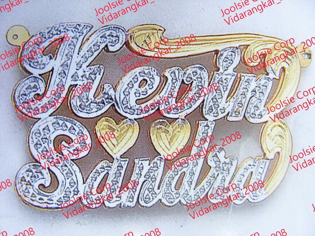 PERSONALIZED DOUBLE TWO 2 NAME PLATE NECKLACE W/ CHAIN