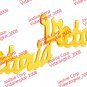 Personalized 18K Gold Plated / Sterling Silver Curved Name Studs stud Earrings