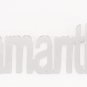 Personalized 18K Gold Plated / Sterling Silver Name Plate Necklace Arial Block
