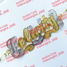 PERSONALIZED 14K GOLD PLATED NAME PLATE BRACELET * ANY NAME * ANY SIZE *