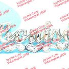 PERSONALIZED STERLING SILVER NAME PLATE CHAIN NECKLACE , ANY NAME * US SELLER