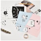 Cat Doodle Envelope Letter Paper Set 3 Envelope 6 Sheets Letter Stationery