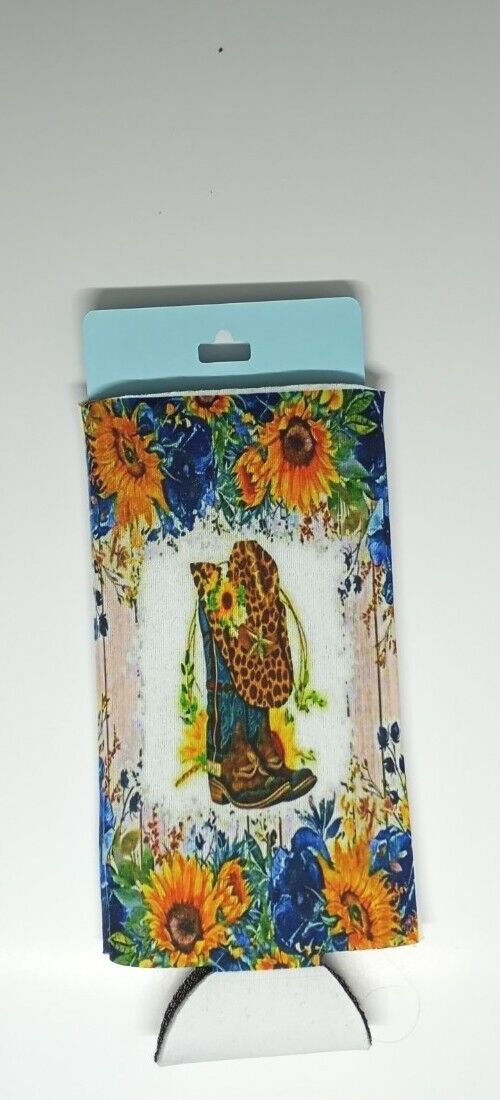 Custom 16 oz Can Koozie Country Girl