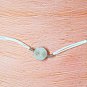 Custom God is within her corded charm bracelet
