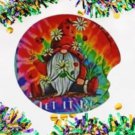 Set of 2 Car Cup Coasters Hippy Gnome