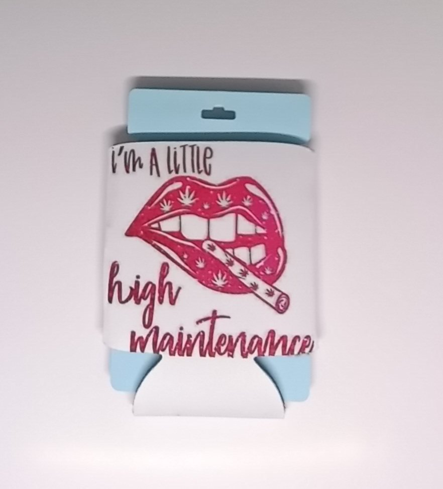 12oz i'm high maintence Can Cooler