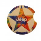 Set of 2 Jeep Car Coasters