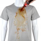 Anti-Dirty Waterproof Men T Shirt Hydrophobic Stainproof Breathable Antifouling Quick Dry