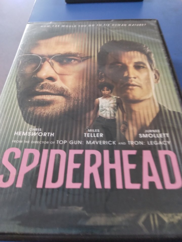 spiderhead dvd
