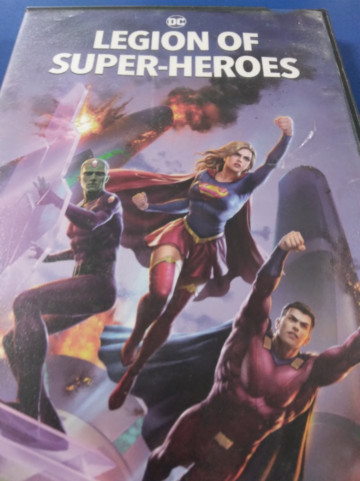 legion of super-heroes dvd