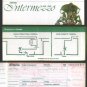 ALITALIA - 1981 INTERMEZZO TICKET - VERY RARE