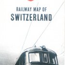 SWISS FEDERAL RAILWAYS - 1948 RAILWAY MAP OF SWITZERLAND