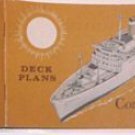 AMERICAN EXPORT LINES - 1962 - CONSTITUTION & INDEPENDENCE DECK PLANS