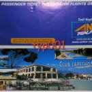ANI TOUR - TURKEY - 2003 CHARTER TICKET ON SKY AIRLINES