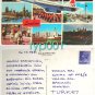 BRITISH AIRWAYS - 1981 CONCORDE OVER LONDON POSTCARD
