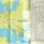 TURKISH AIRLINES - 1971 SUMMER TIMETABLE - RARE