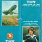 TURKISH AIRLINES - 1976-1977 WINTER SYSTEM TIMETABLE - RARE