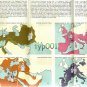EL AL ISRAEL AIRLINES 1962 ROUTE MAP - CARTE DES ROUTES