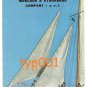 ALITALIA - MONCADA & STRABBA -1968 JET + YACHT BROCHURE