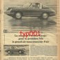 PORCHE - 1967 - PORCHE TARGA PRINT AD - FRENCH AD