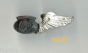 WORLD FOCUS AIRLINES 2005-8 - STEWARDESS WINGS - DEFUNCT TURKISH AIRLINE
