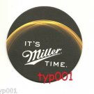 MILLER - TURKISH BEER COASTER - 04 - IT'S MILLER TIME