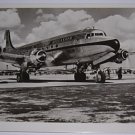 KLM - 1946 DOUGLAS DC-4 REAL PHOTO POSTCARD
