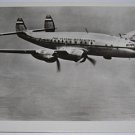 KLM - 1947 LOCKHEED CONSTELLATION PH-TAU REAL PHOTO POSTCARD